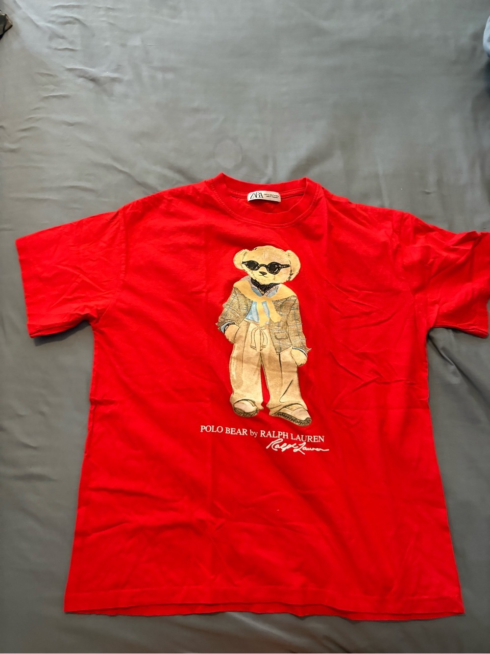Red Bear Graphic Tee